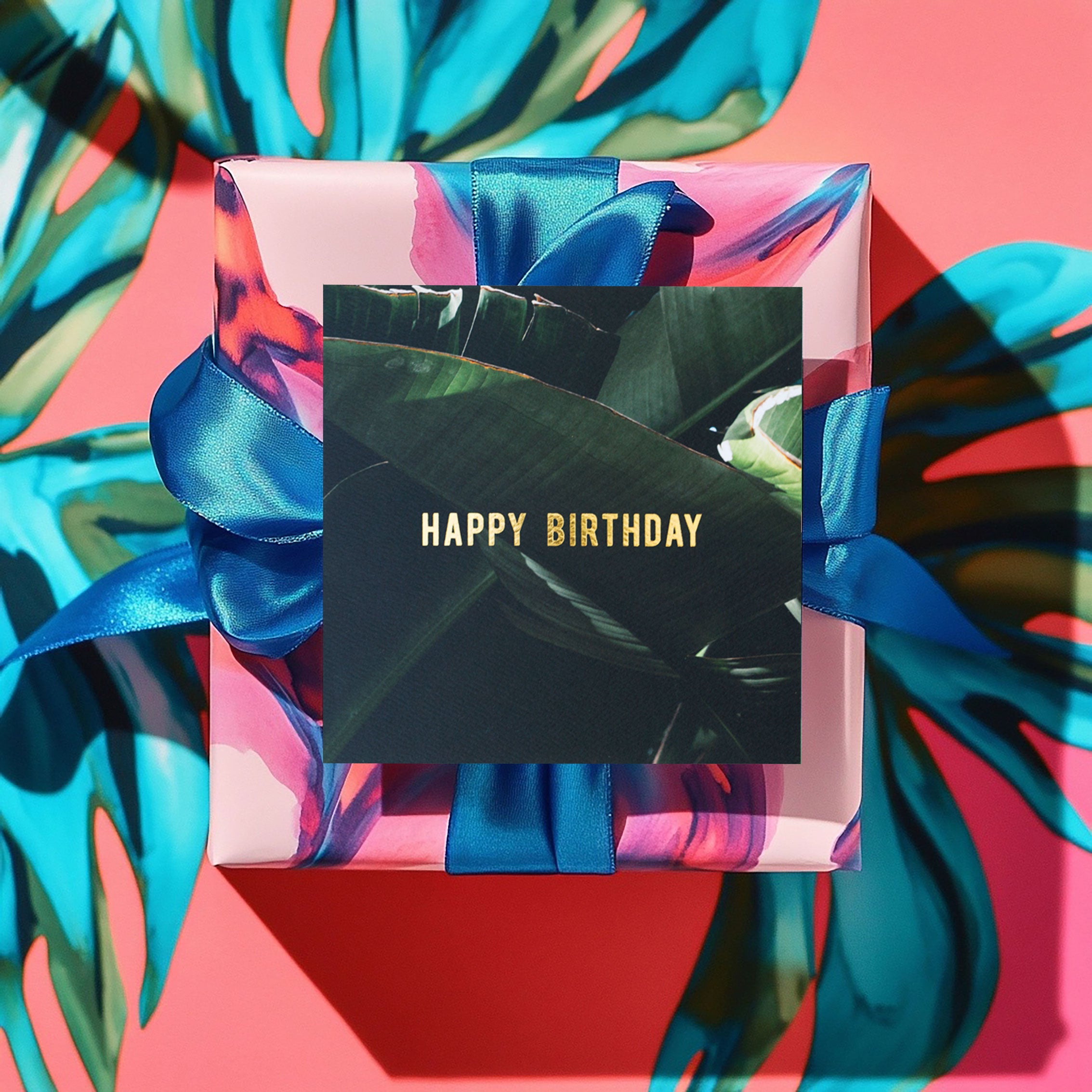 Happy Birthday - Tropics Foil