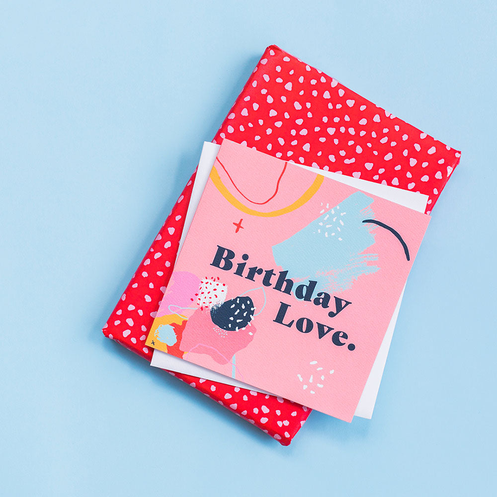 Birthday Love - Pink