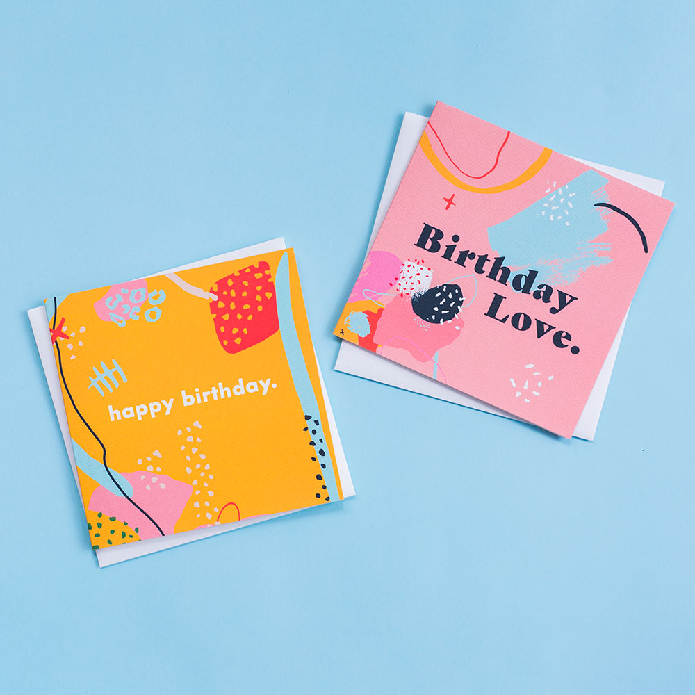 Birthday Love - Pink